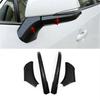For Toyota Sienna 2021-2023 Carbon Fiber Rearview Side Mirror Strip Trim Cover