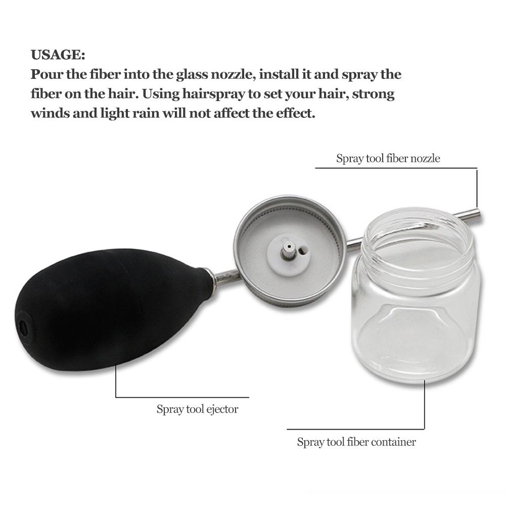 Hair Addition Spray Bottle Beauty Hair Caring Hair Regrowth Spray ToolHair Addition Spray Bottle