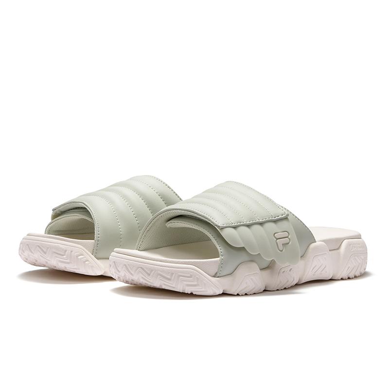 Fila Fusion Buster Slipper Comfortable Soft Slide Sandals Women slippers Green T12W521805F-AG