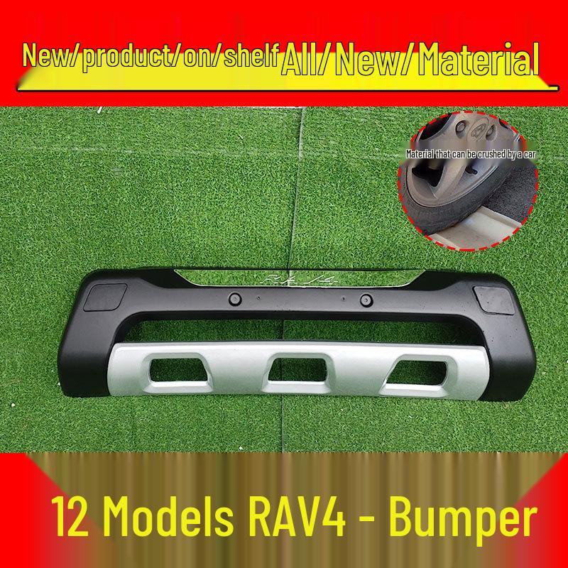 RAV4 Series Front and Rear Bumpers for 09-12 Models - Modified Guard Design