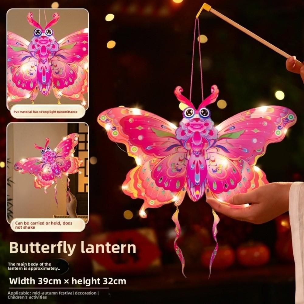 Rotating Children's Lantern Lion Dance Chinese New Year Lantern Glowing Windmill Lantern  Kids Gift