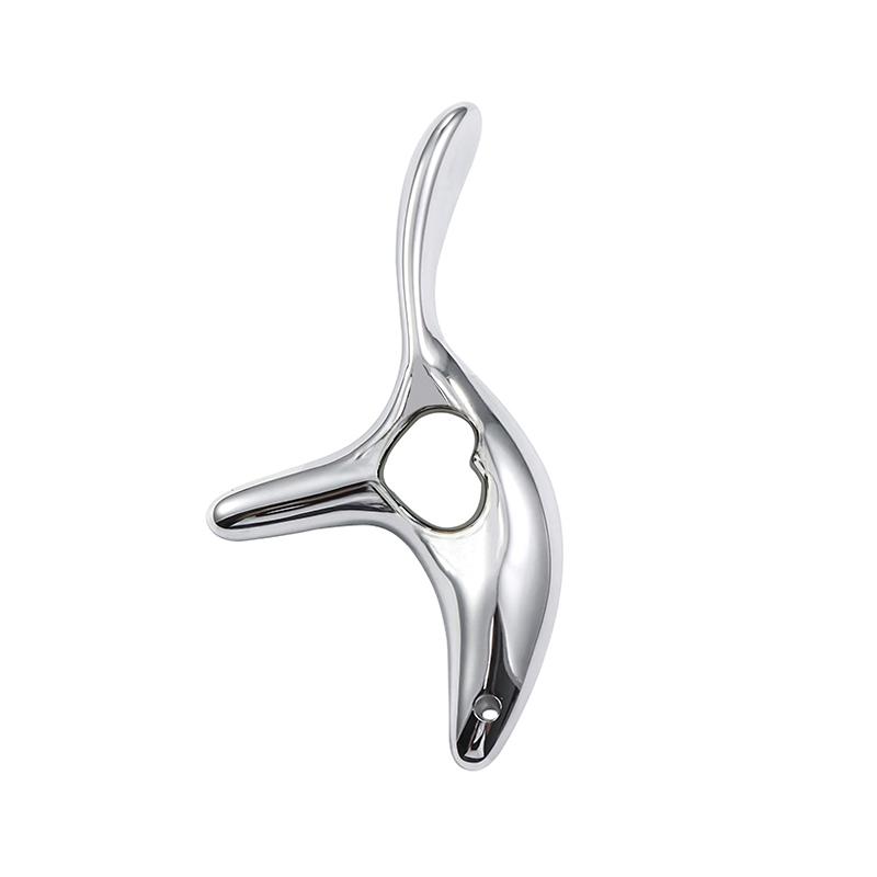 

1Pcs Guasha Massage Tool Grade Zinc Alloy Scraping Tool For Soft Tissue Scraping Upgrade Massage Tool Used For Back Legs серебряный