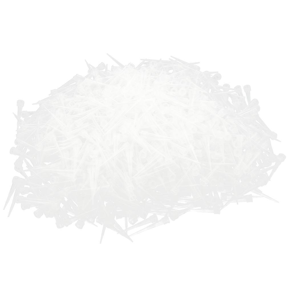 1000 Pieces 10 uL Pipette Tips for Pipettor, universal