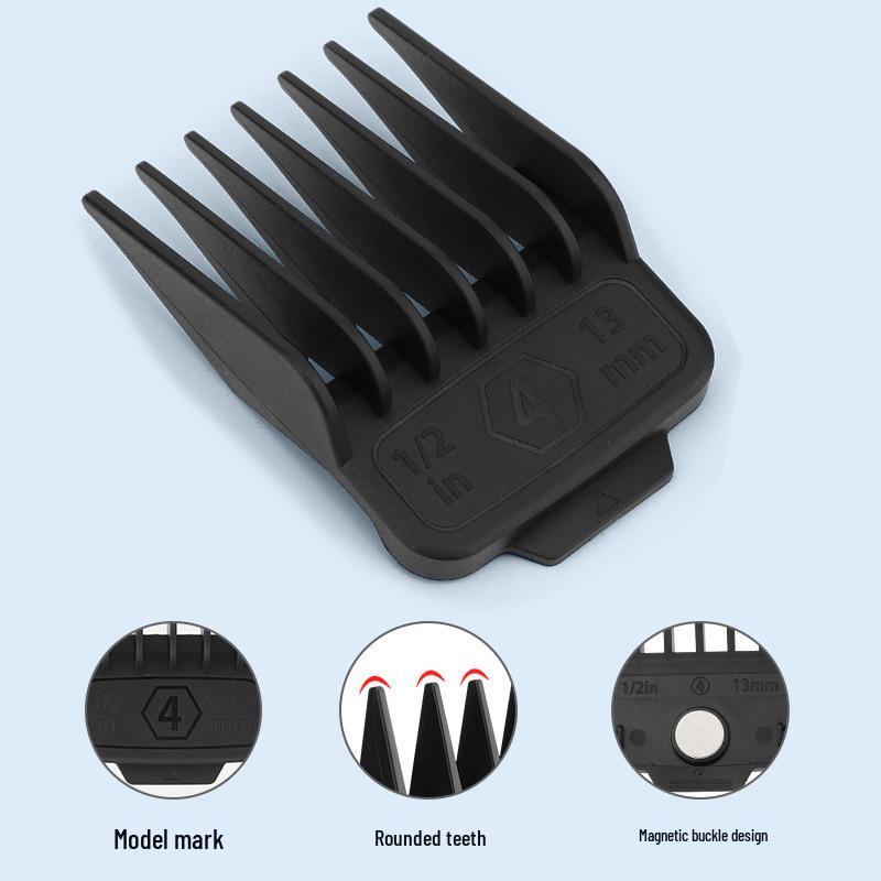 Gradient Magnetic Comb for Hair Clippers - Hairdressing Accessory for Precise Positioning