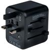 Verbatim Adapter Podróżny Eu/Uk/Us2Xusb-A Uta-01 Czarny/Black 49543