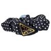 Excellent PRADA Shush Re-Nylon Scrunchie Dark navy Recycled nylon Women 1IF015 Used