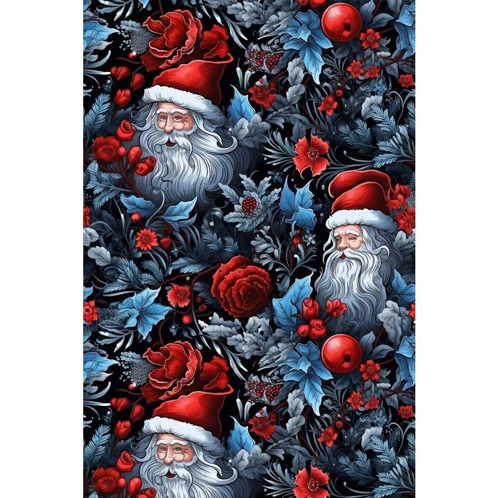 Vintage Christmas Metal Tin Sign Home Festive Wall Decor