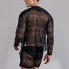 Long-sleeved Shirt Casual Shorts Fashion Men's Suits Men's Clothes with Sets of Summer Suits Sportswear