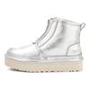 UGG Neumel Caldi Confortevoli Versatili Outdoor Casual Stivaletti da Neve Corti Stivali da Donna Argento 1122231-SLVM