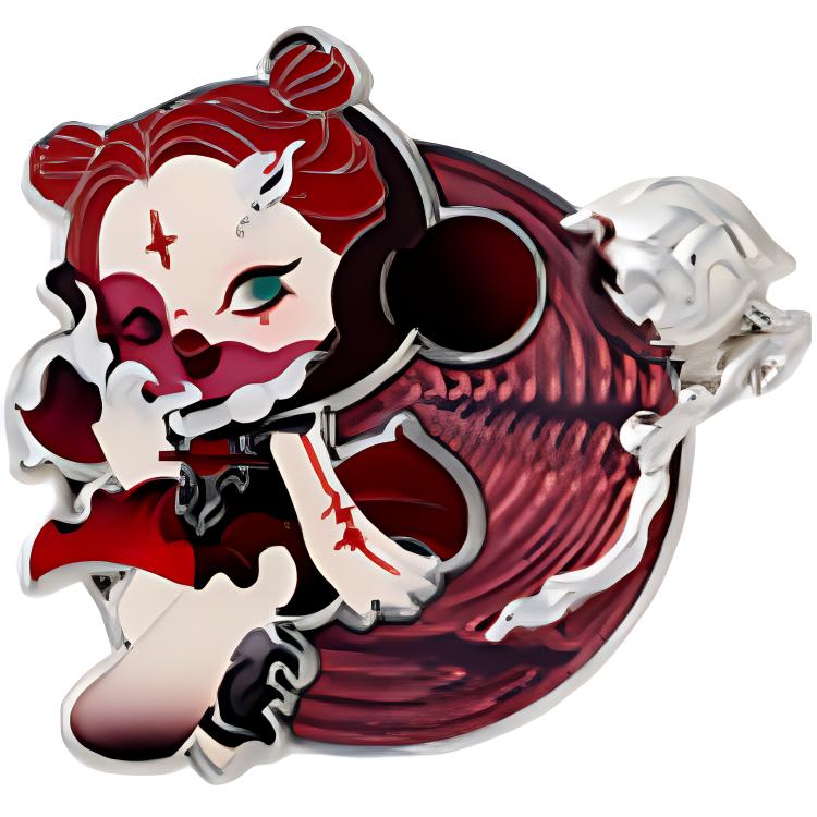 POP MART Skullpanda Sound Collection Kühlschrankmagnete Mystery Boxen, Einzelne Mystery Box