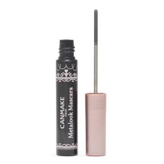 Canmake Metal Look Mascara 01 Black 4.0g Comb Clump-Free Lashes Curl Up Keep