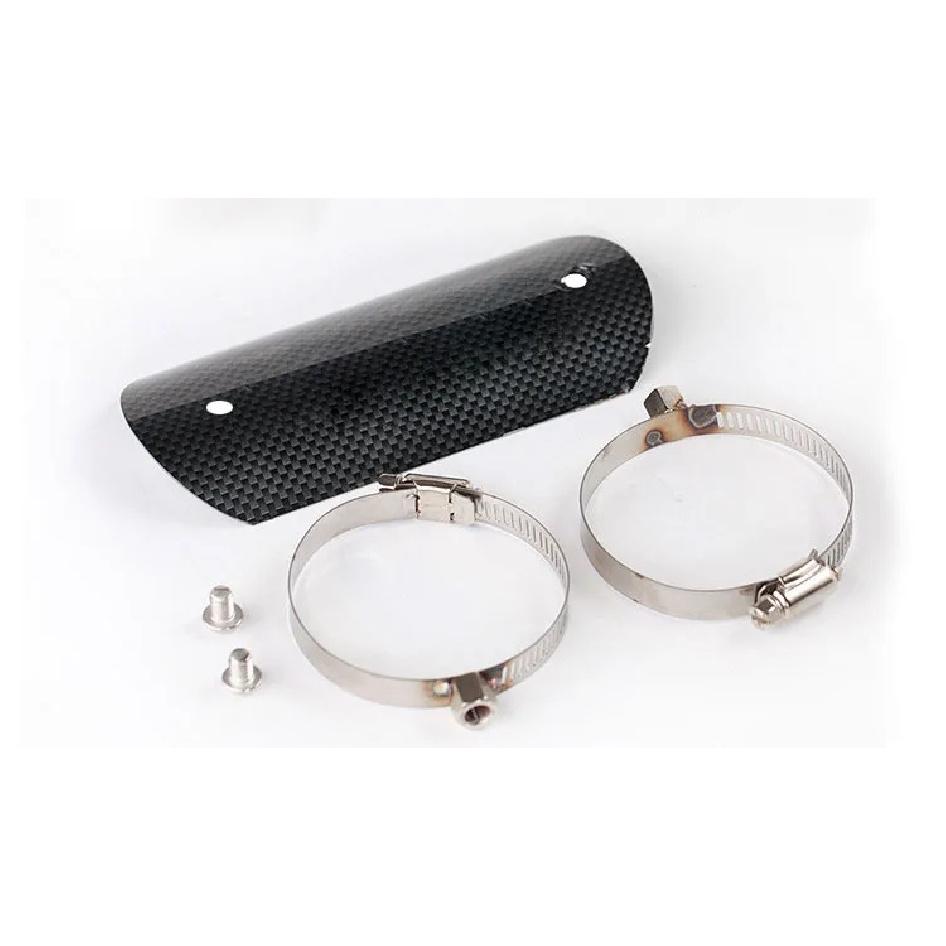 Universal Motorcycle Sc Exhaust Heat Shield Cover Muffler Link Pipe Protector Guard Anti-scalding Cover For Z900 Z400 R3 R25