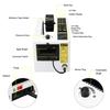 Auto Tape Dispenser Manual Automatic Electric Adhesive Tape Cutter Cutting MachineEU Plug 220V