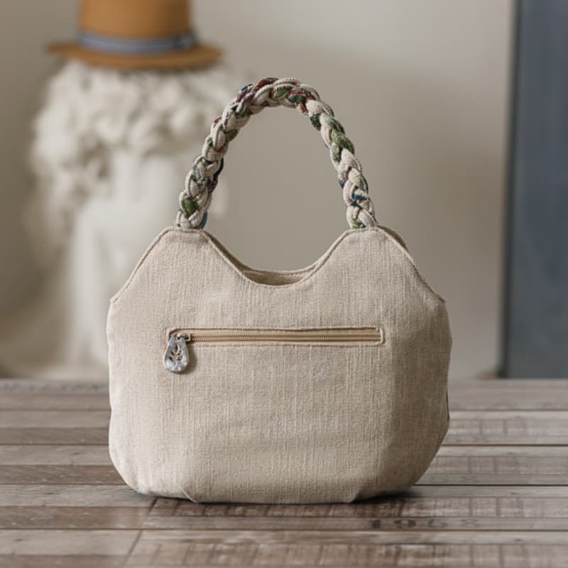 Bohemian Handmade Flower Handbag