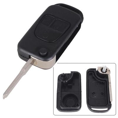 3 Button Flip Folding Car Remote Key Shell Case for Mercedes Benz ML C CL S SL