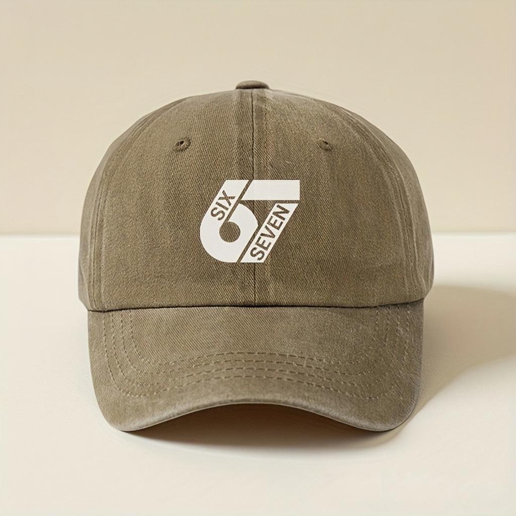 1/2PC retro 67 patch baseball cap! Breathable and sweat free+adjustable head circumference, fashionista