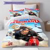 Ferdinand Pattern Bedding,Quilt Set Quilt Cover Pillowcase Home Birthday Gift (1 * duvet cover + 2 * pillowcase, without core)