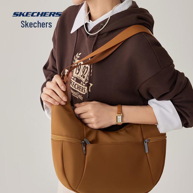 

Skechers Unisex Water-Repellent Crossbody Bag One Size