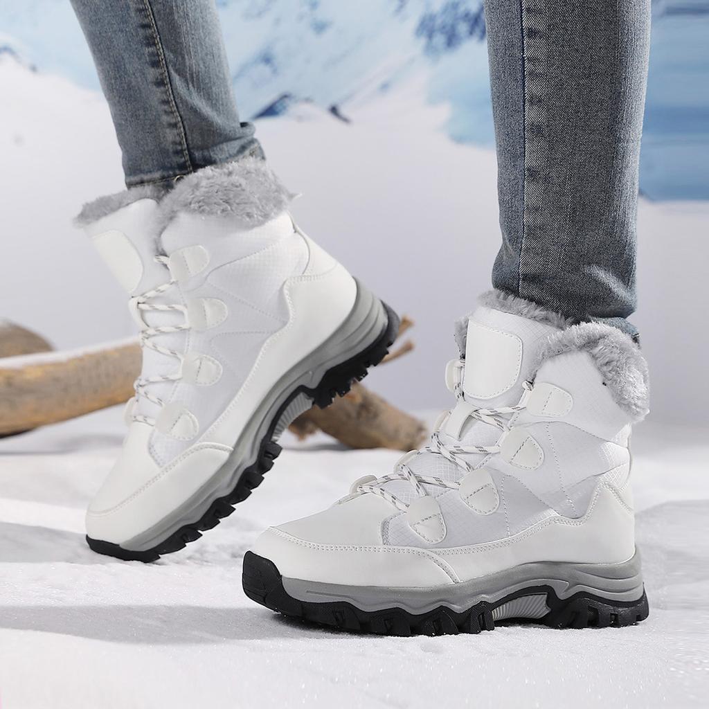 Winter Women's Snow Boots  New Outdoor Thickened Plush Female Sneakers Snow Shoe