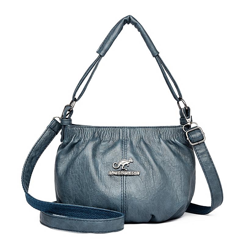 Women's Handbag Mother Bag Large Capacity Crossbody Shoulder Bag Soft Leather Mobile Phone Bag
