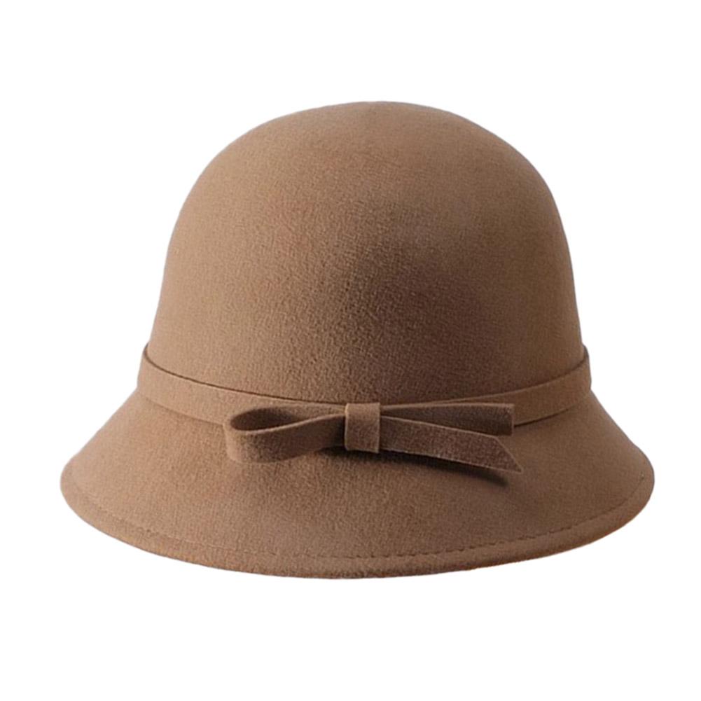 2024 Autumn And Winter Women's French Hepburn Style Hats Versatile Basin Hats Small Fragrant Fi Q8B5