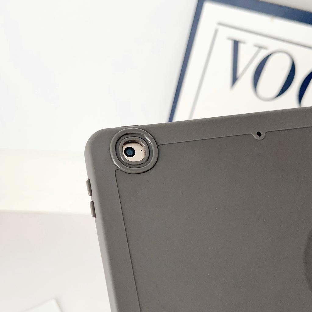 Tablet Case For iPad 9.7-inch (2018)/(2017)/Air 2 Shockproof Soft TPU Cover with Pencil Holder