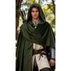 Renaissance Cloak Costume With Ethnic Style For Cosplay Parties And Fantasy Role Play