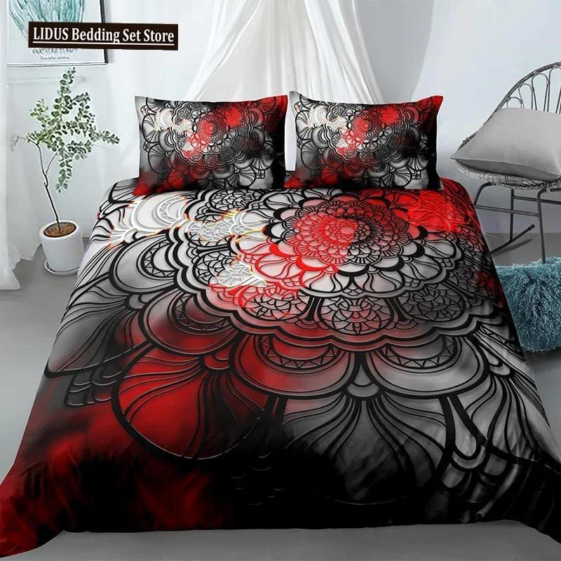 Mandala Bedding Collection Duvet Cover Bohemian Bedspreads Bed Collections Polyester King Queen Full Double Twin Quilt Cover