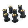 107PCS Motorcycle Coling Full Fairing Bolts Kit With Washer Speed Nuts Screws Steel Screws 899 959 1199 1299 Panigale For Ducati