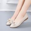 Women's Shoes with Bow Rhinestone White Ladies Pumps Pointed Toe Comfortable and Elegant On Offer Luxury Brand Wholesale Lastest