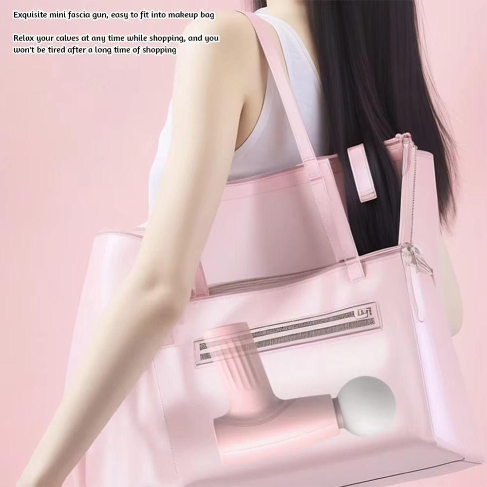 Adjustables Deep Tissue Massage Device Soft Massage Head Handheld Muscle Massage Machine  Full Body