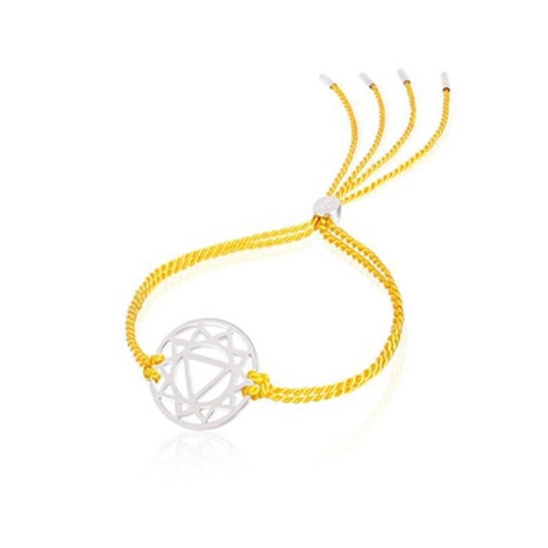 [Daisy London] Chakra Code 925 Silver 7-Piece Pendant Bracelet