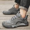Adidași de mers pentru bărbați de exterior Pantofi casual pentru bărbați Rezistenți la uzură Pantofi de drumeție și trekking pentru bărbați Pantofi sport din piele de căprioară Pantofi de lucru ușori