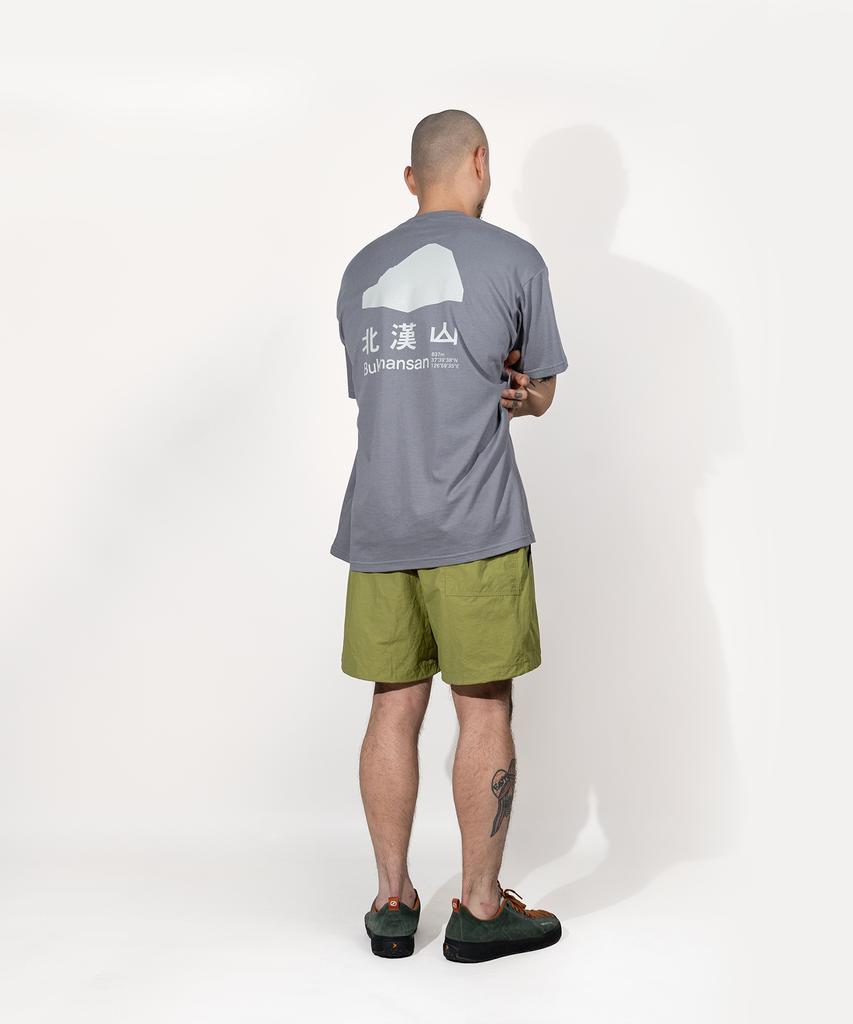 WHILE Half Balloon Climbing Pants Summer Hiking Shorts With String (Olive Green)