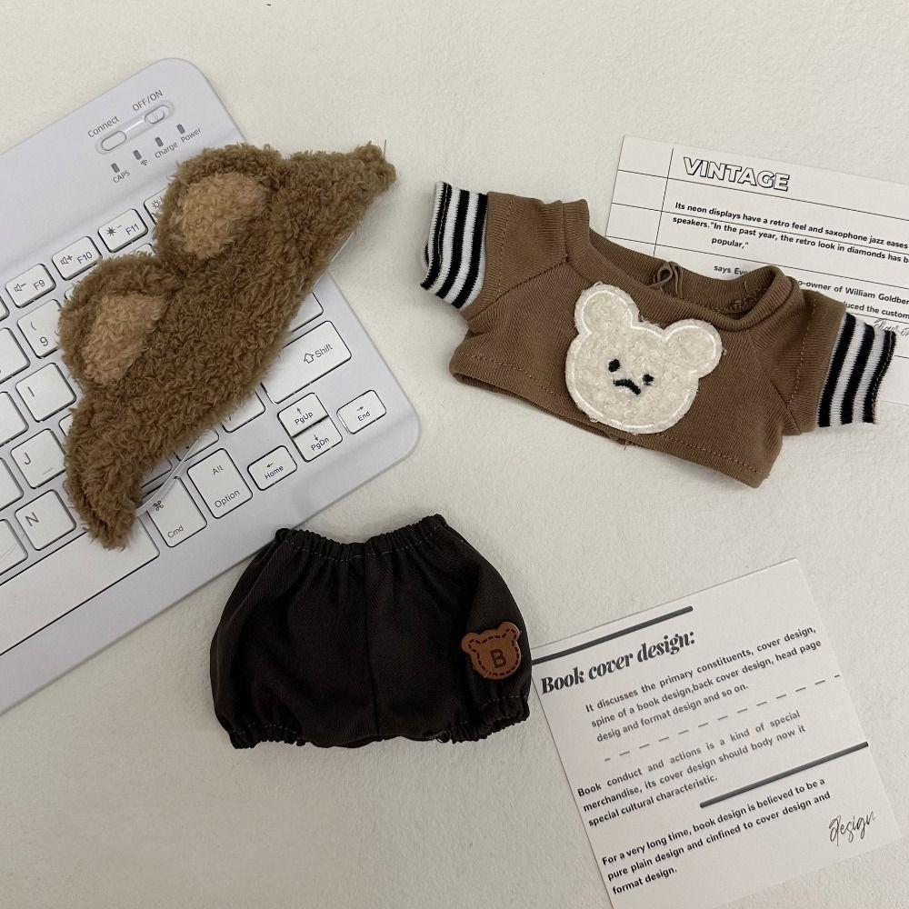 Dress 20cm Cotton Doll's Clothes Toy Accessories Cotton Doll Lolita Outfit Dress  Children Gift