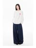 Women's 2025 American Style Pure Cotton Long-Sleeve T-Shirt: Loose Fit, Ideal for Autumn/Winter.