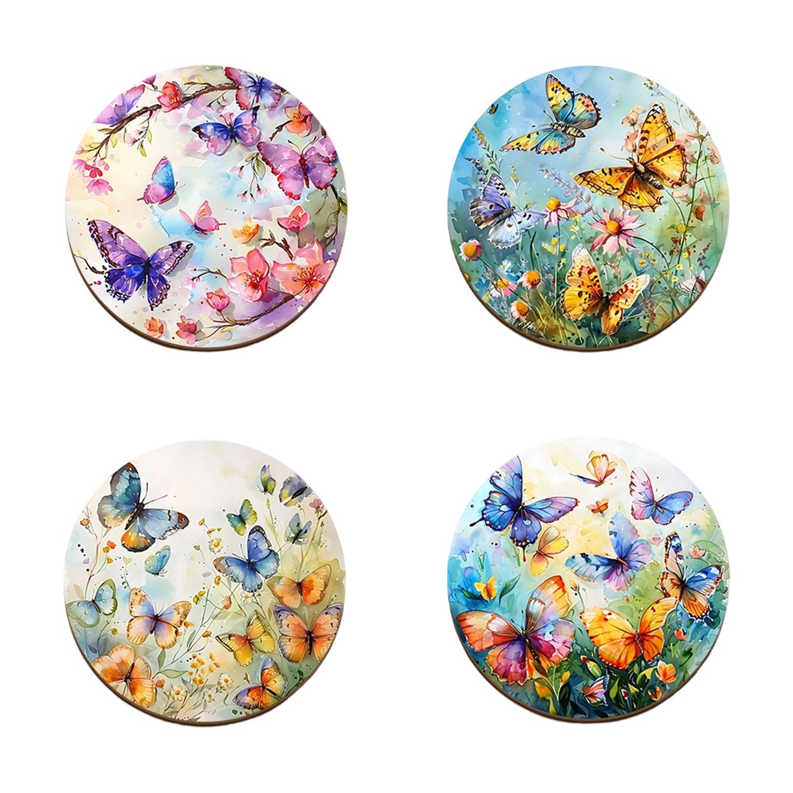 

Valentine s Day Rose Bouquet 2D Wooden Coffee Mug Set Heat,resistant Tea , One Size