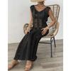 Women's Sexy Cut Out Tank Top Beach Bikini Smock Loose Long Dress