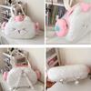 Storage Bag Plush Anime Shoulder Bag Stuffed Animals Plush Doll Crossbody Bag  Christmas Gifts