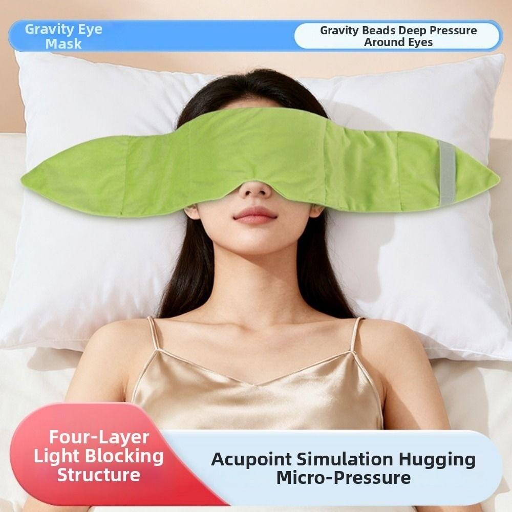 Breathable Weighted Eye Mask Comfortable Eyepatch Skin-Friendly Gravity Sleep Mask  Deep Sleep