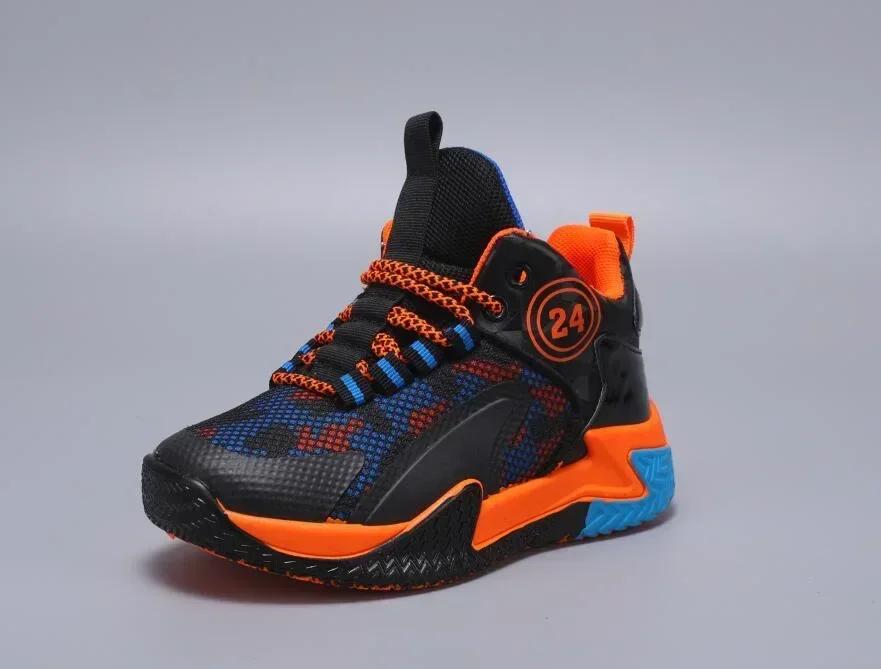 Children Basketball Shoe Casual Sneakers for Boy Kid Anti-slippery Mesh Breathable Running Shoe Tenis Infantil Menino Zapatillas