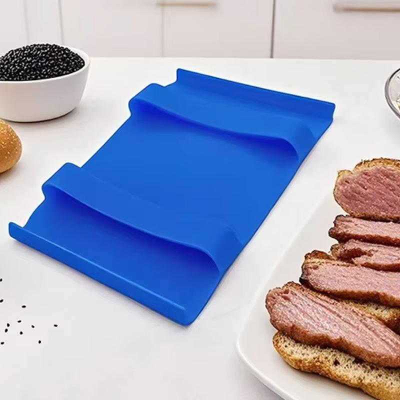 

Kitchen Glove Replacement Multi-functional Silicone Anti-slip Heatproof Clip Barbecue Bread Is Heat-resistant Heat-insulating синій