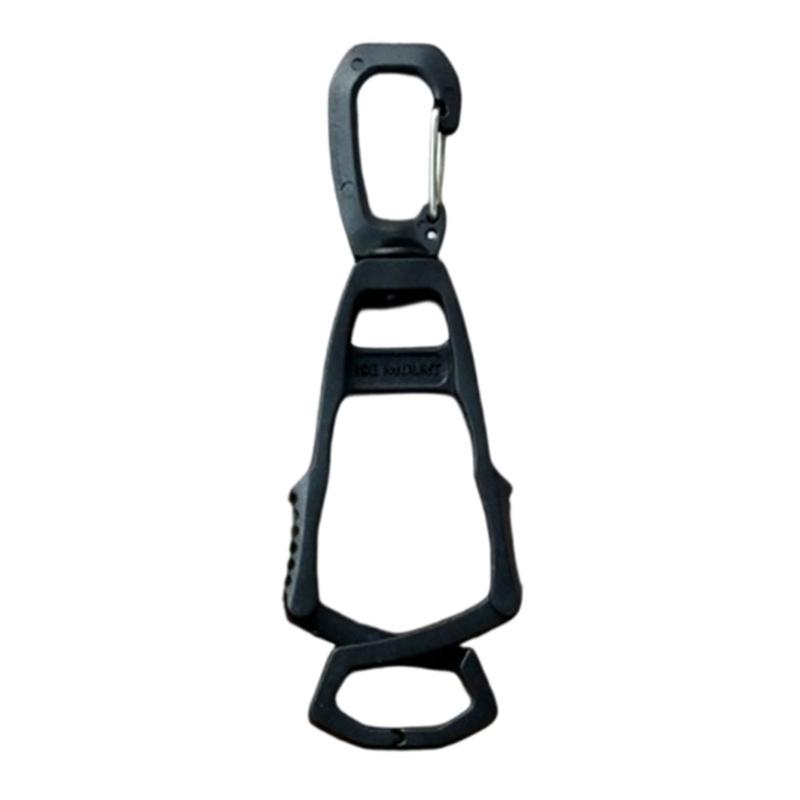 Multipurpose Clip Hook for Outdoor Organization Plastic Clamps with Nonslip Grip for Camping Hiking Accessories
