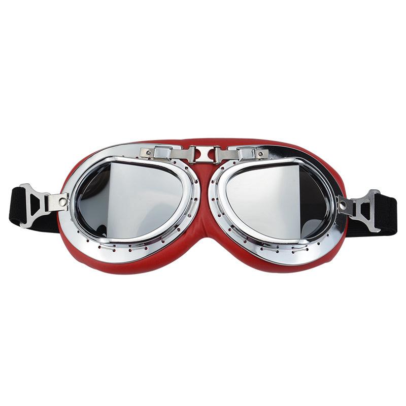 New motorcycle goggles for outdoor sports, Harley windproof goggles, motorcycle helmet eye protection, UV protection#8008
