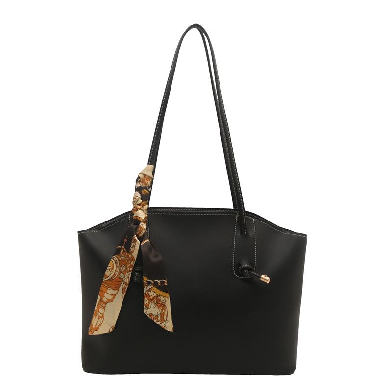 2025 autumn new retro large-capacity bag Korean version fashion shoulder tote bag commuter women's bag