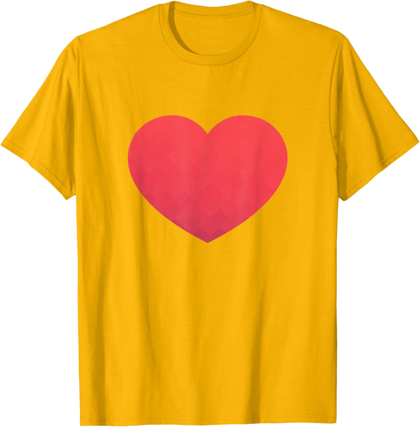 

Red Heart Graphic Tee Men s Daily Cotton Short Sleeve Casual T-Shirt Graphic Novelty Love Heart Shirts 4XL
