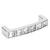 Crystal Handle Modern Simple Cabinet Door Diamonds Double Hole Handle Drawer Pull