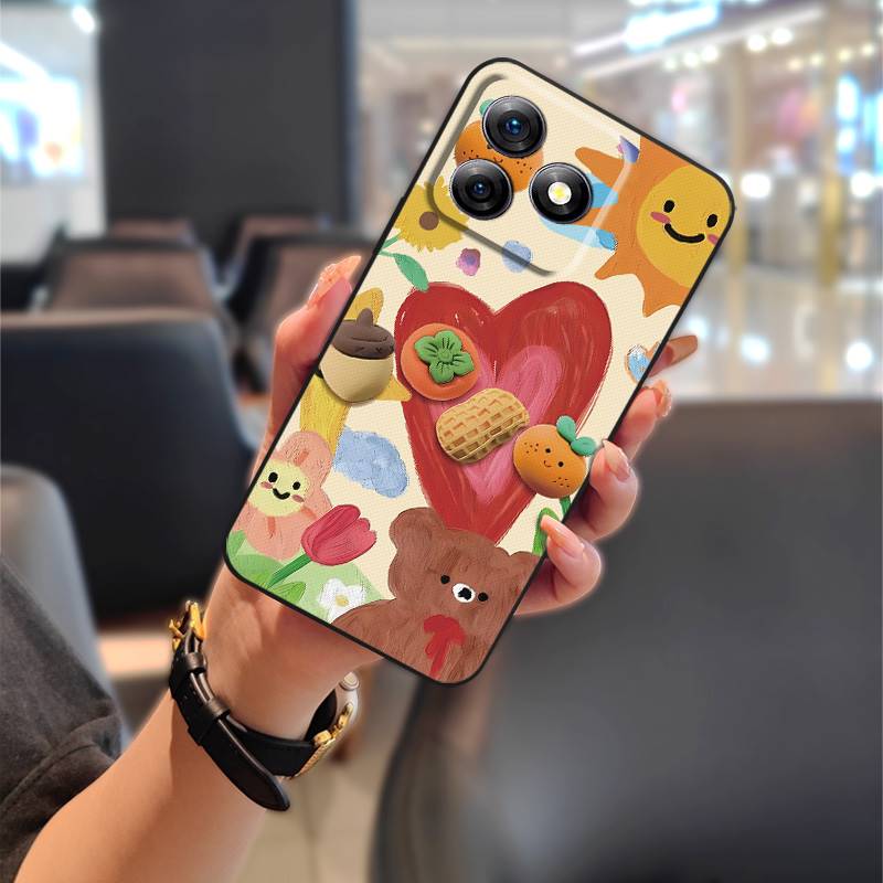 TPU Graffiti Phone Case For Ulefone Note18 Ultra Shockproof Silicone Back Cover Full wrap Animals Soft case Cute Durable