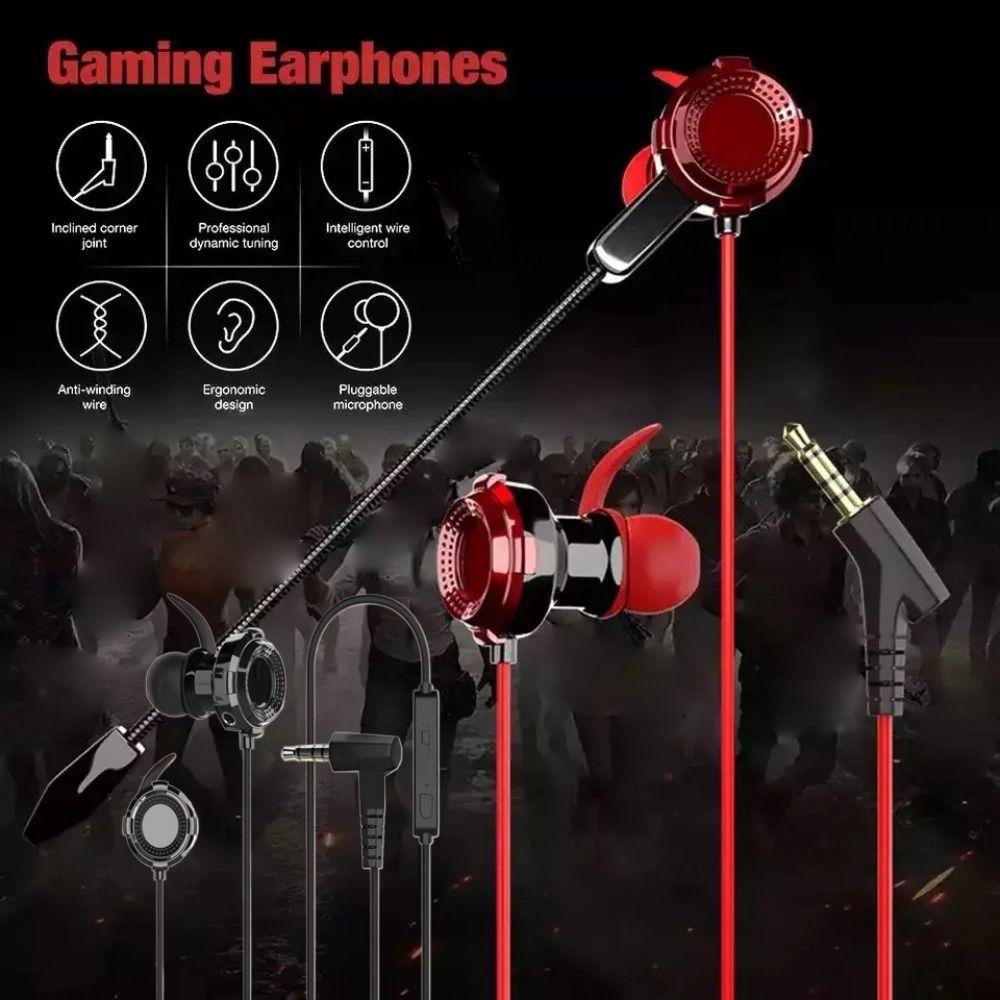 Hearing Aids Wired Headphones Handfree Stereo Bass Sport Earbuds  Computer Notebook