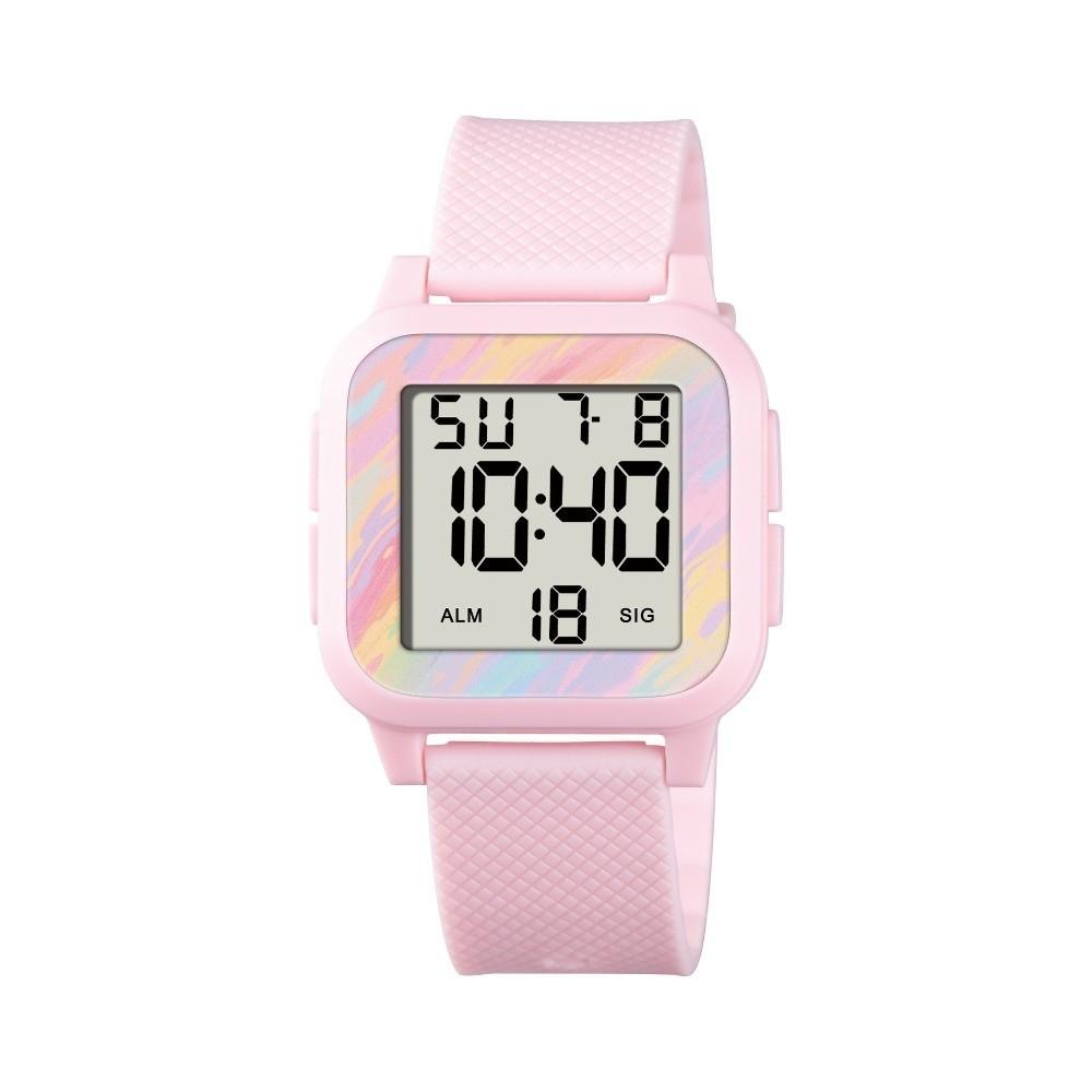 Alarm Clock Student Wrist Watch Luminous Digital Electronic Wristwatch  for Boys Girls